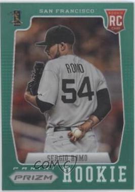 Sergio Romo [Green Prizm] #160