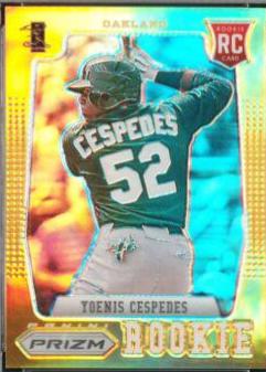 Yoenis Cespedes [Gold Prizm] #159
