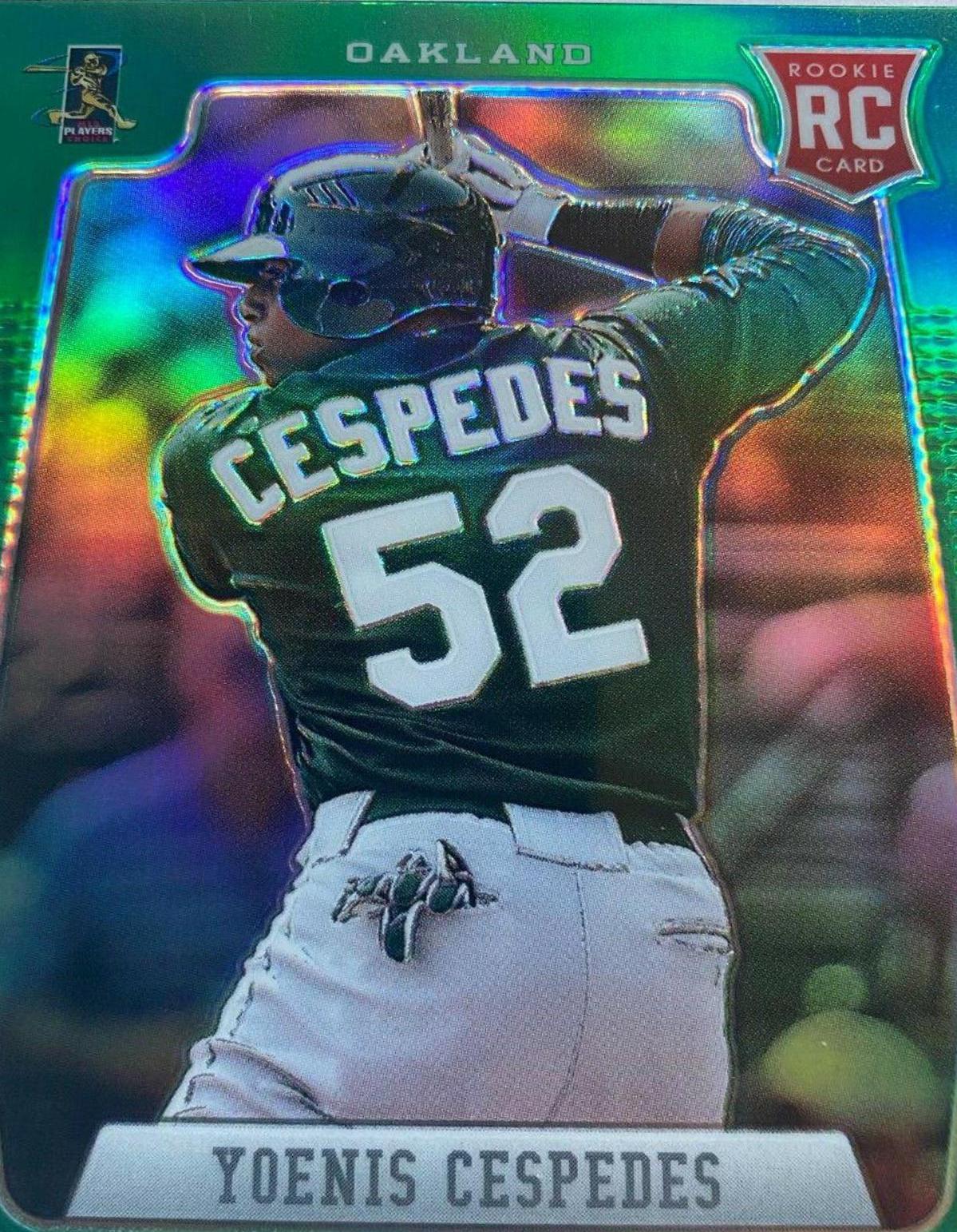 Yoenis Cespedes [Green Prizm] #159
