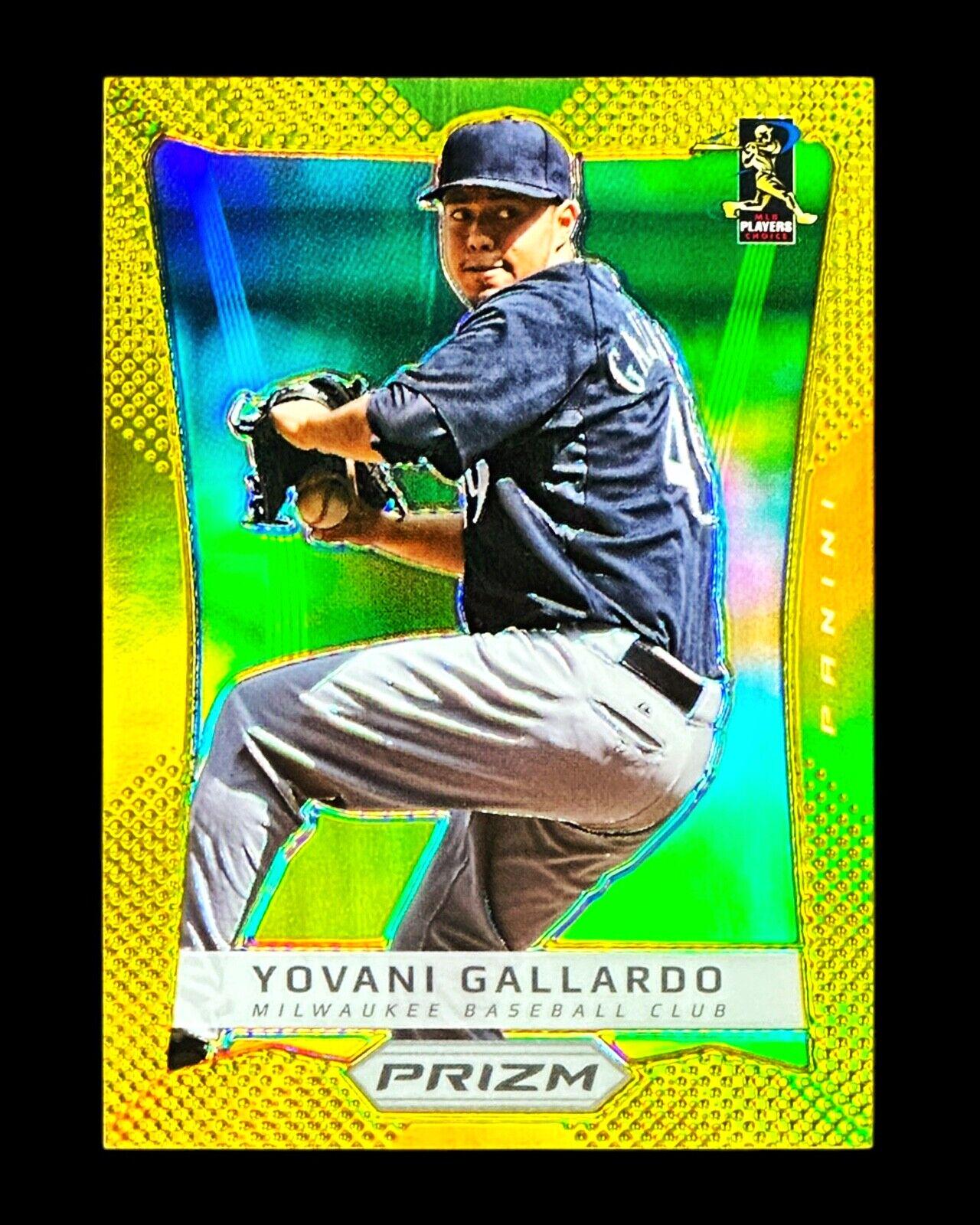 Yovani Gallardo [Green Prizm] #62