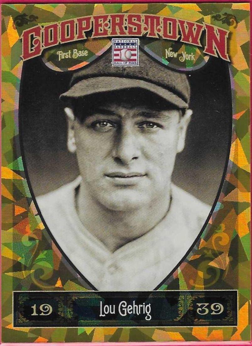 Lou Gehrig [Gold Crystal] #1