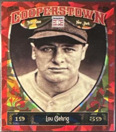 Lou Gehrig [Red Crystal] #1
