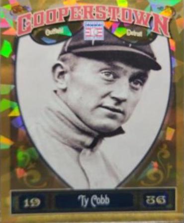 Ty Cobb [Gold Crystal] #5