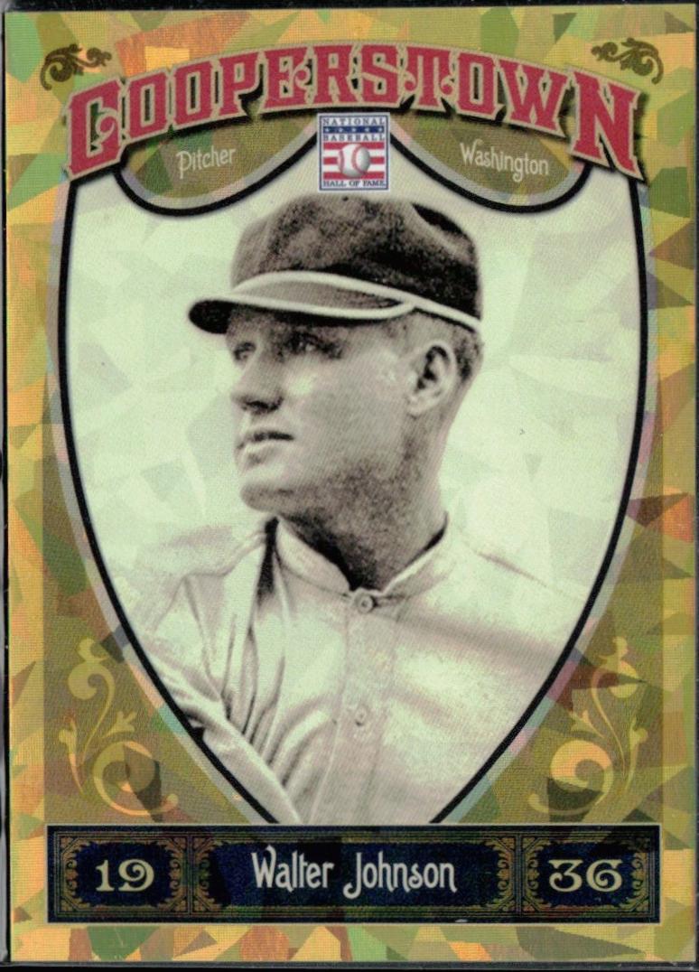 Walter Johnson [Gold Crystal] #7
