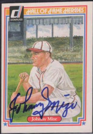 Johnny Mize #10