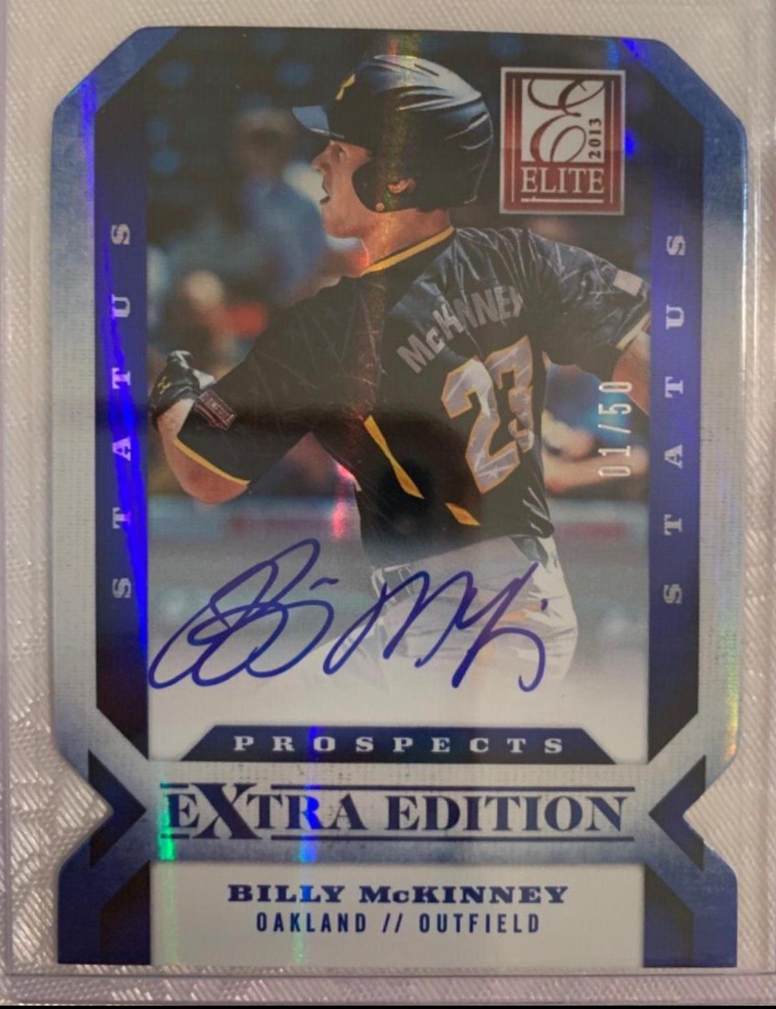 Billy McKinney [Aspirations Die Cut Signature] #117