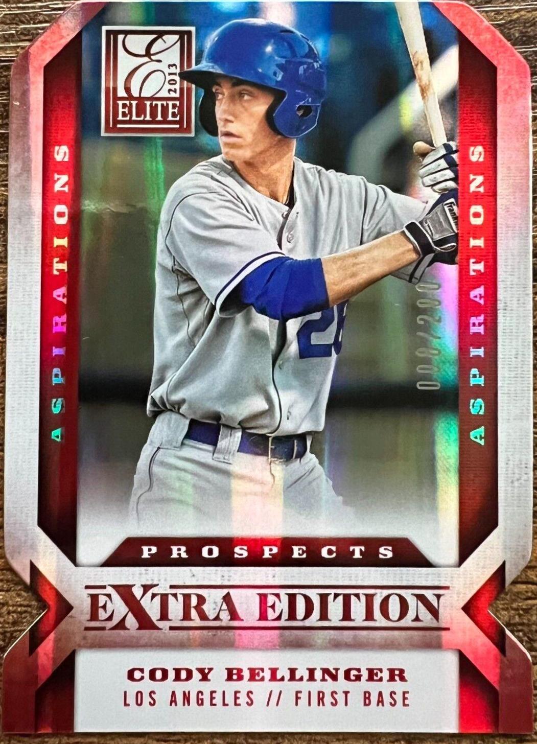 Cody Bellinger [Aspirations Die Cut] #158