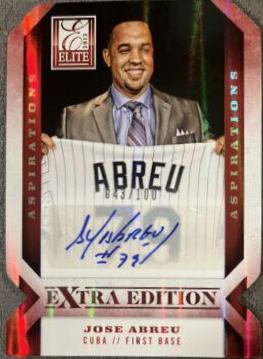 Jose Abreu [Aspirations Die Cut Signature] #93