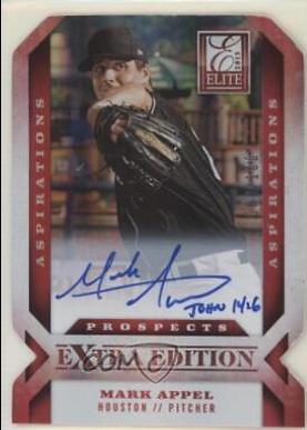 Mark Appel [Blue Status Die Cut Signature] #101