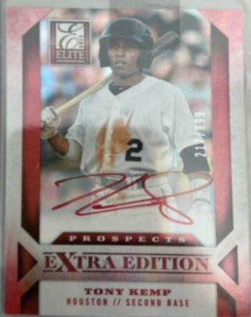 Tony Kemp [Signature] #161