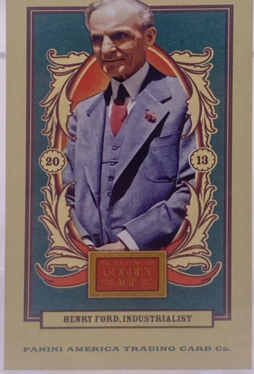 Henry Ford [Grey Suit/Red Tie] #6