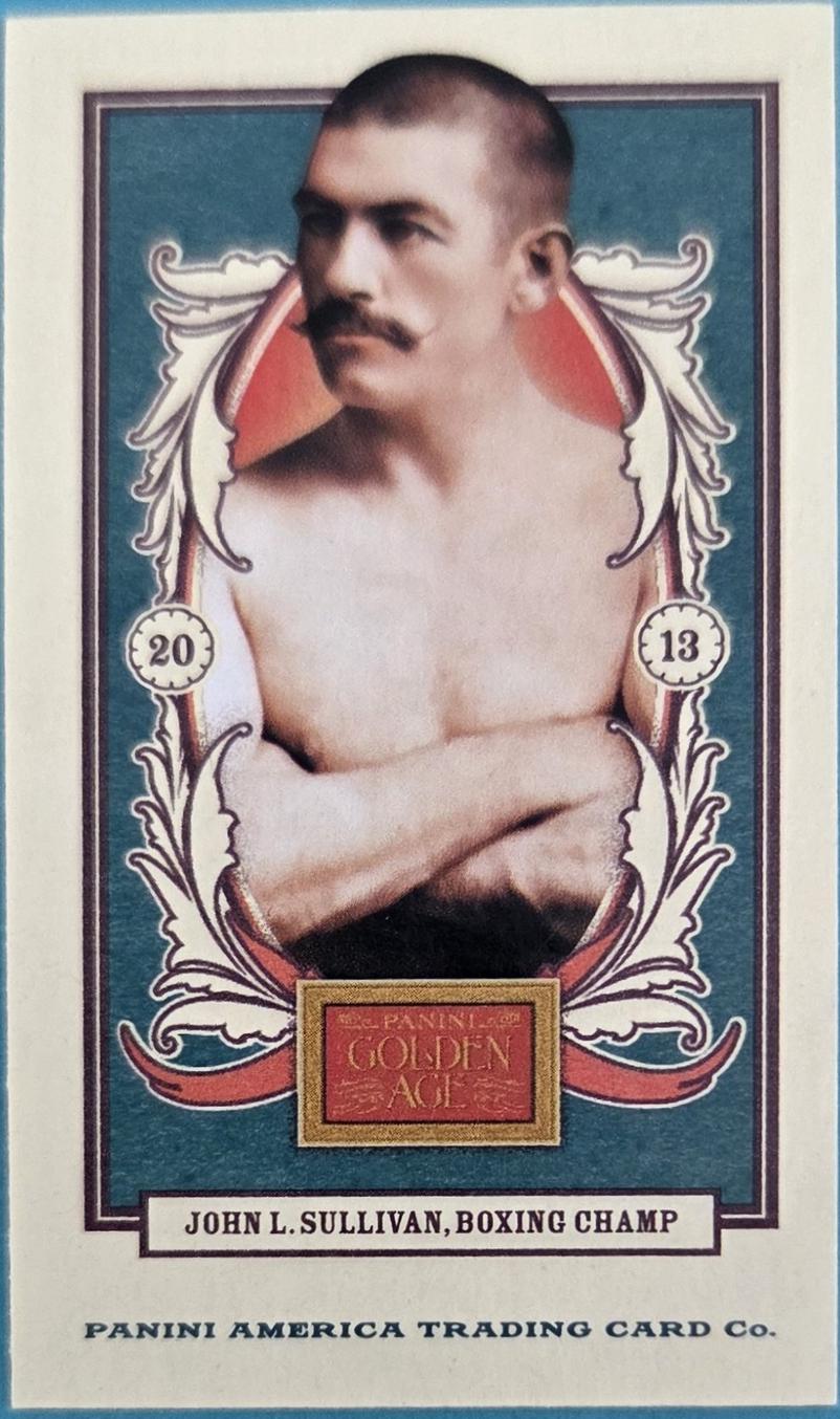 John L. Sullivan [Mini American Caramel Blue Ink] #3