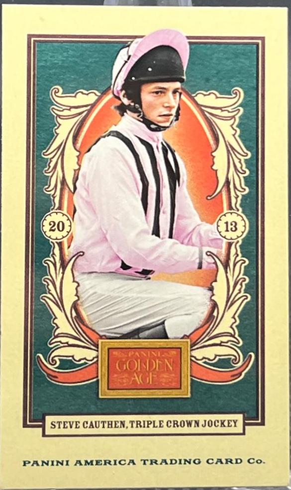 Steve Cauthen [Mini American Caramel Blue Ink] #109