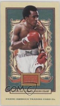 Sugar Ray Leonard [Mini Carolina Brights Purple Ink Back] #112