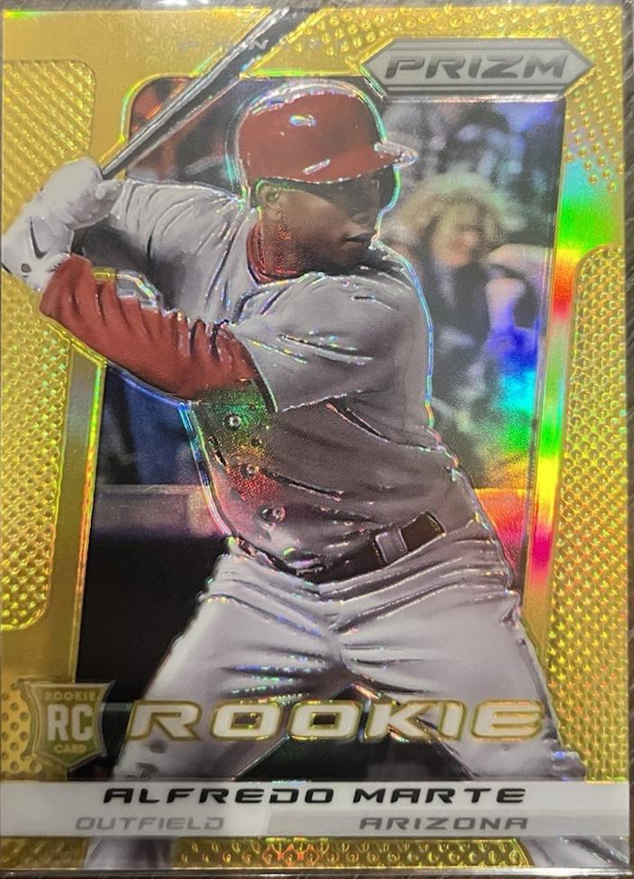 Alfredo Marte [Gold Prizm] #201