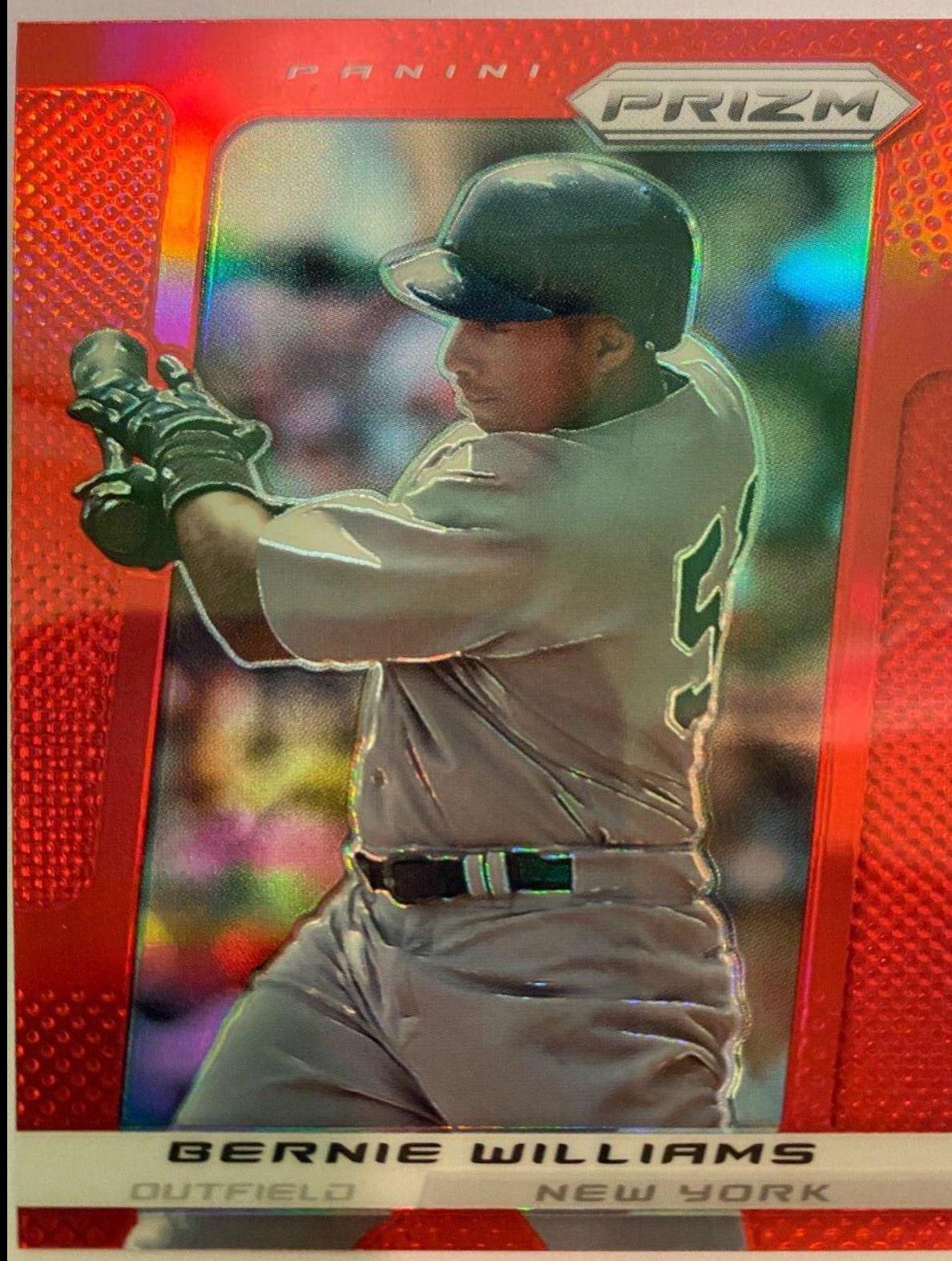Bernie Williams [Red Prizm] #179