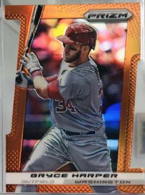 Bryce Harper [Orange Die Cut] #73