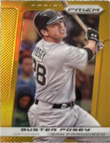 Buster Posey [Gold Prizm] #166
