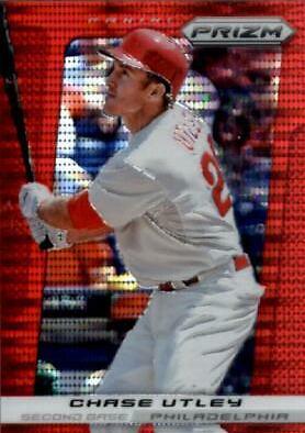 Chase Utley [Red Prizm] #119
