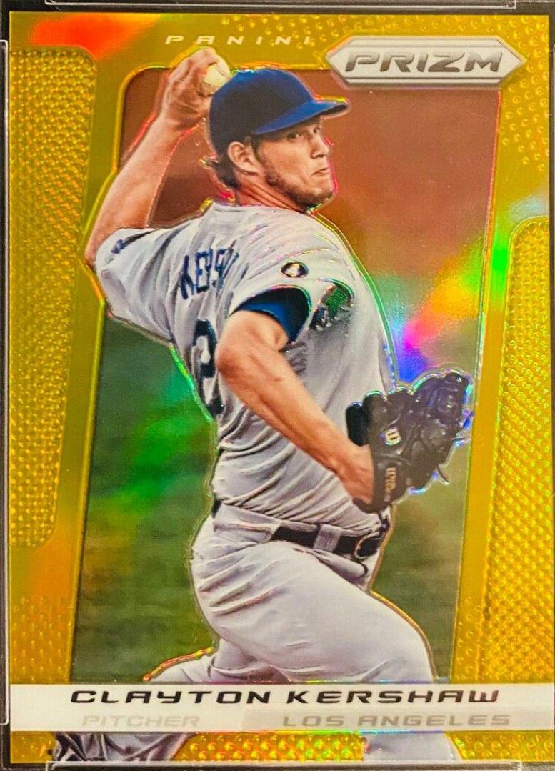 Clayton Kershaw [Gold Prizm] #3