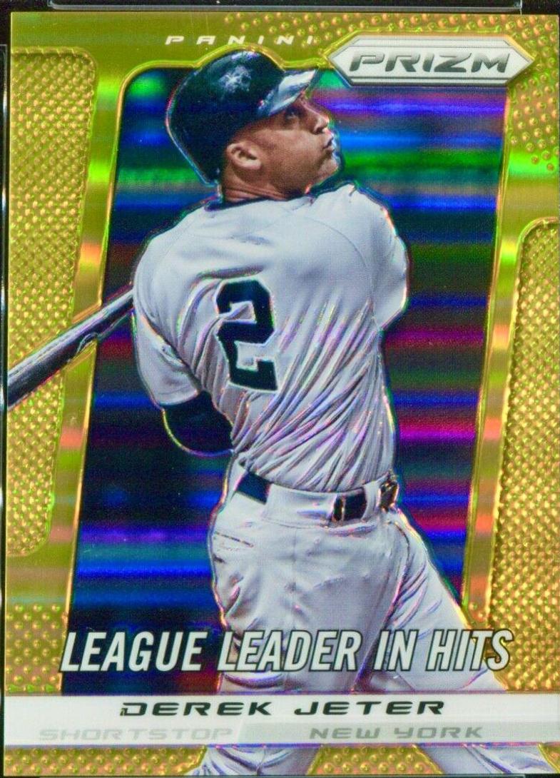 Derek Jeter [Gold Prizm] #303