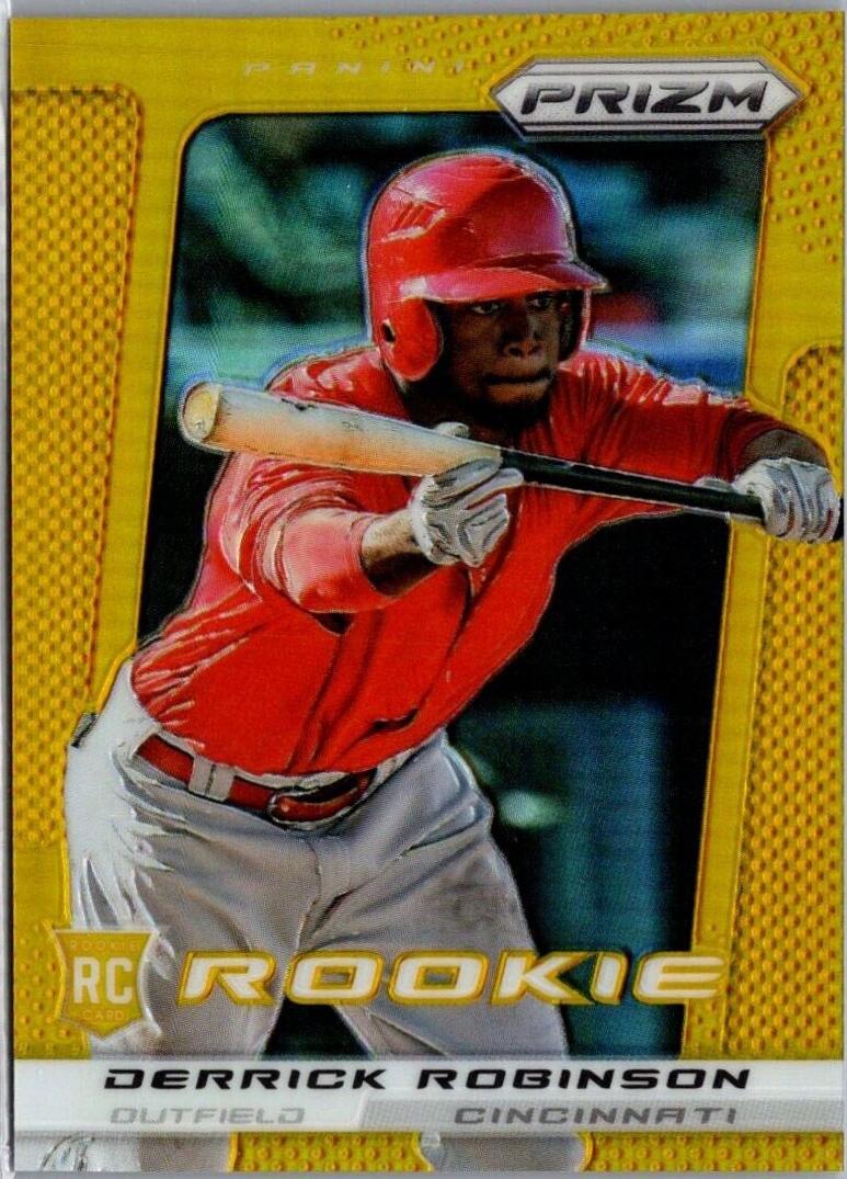 Derrick Robinson [Gold Prizm] #209