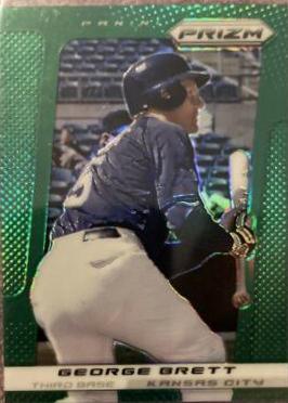 George Brett [Green Prizm] #177
