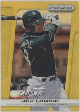 Jed Lowrie [Gold Prizm] #17