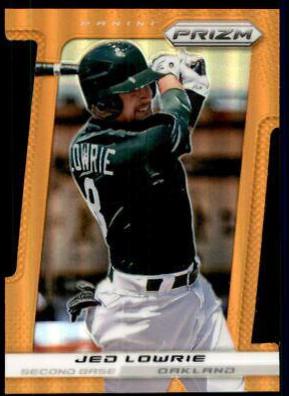 Jed Lowrie [Orange Die Cut] #17