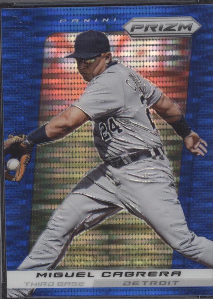Miguel Cabrera [Blue Prizm] #25