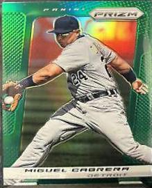 Miguel Cabrera [Green Prizm] #25