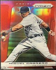 Miguel Cabrera [Red Prizm] #25