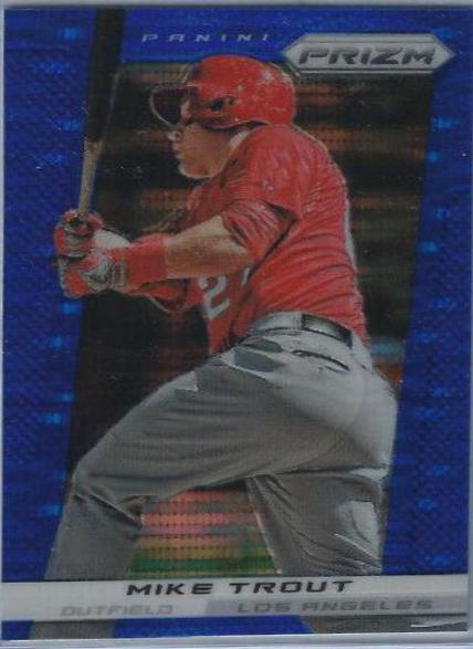 Mike Trout [Blue Prizm] #159
