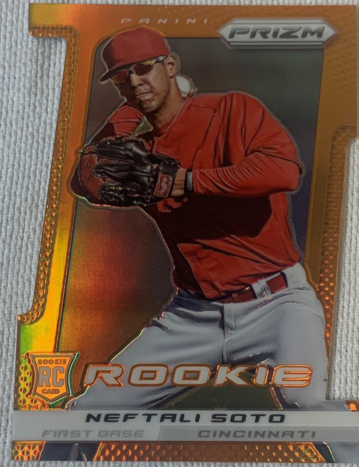 Neftali Soto [Orange Die-Cut Prizm] #270