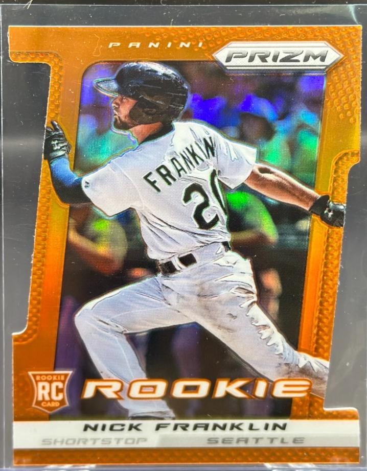 Nick Franklin [Orange Die-Cut Prizm] #299