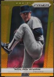 Nolan Ryan [Gold Prizm] #196