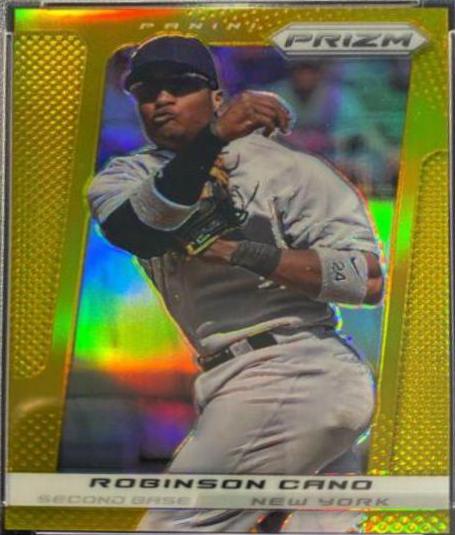 Robinson Cano [Gold Prizm] #121