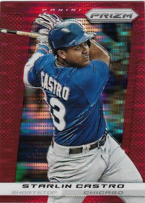 Starlin Castro [Red Prizm] #155