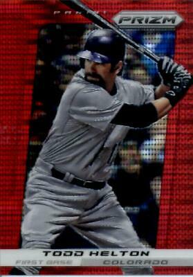 Todd Helton [Red Prizm] #79