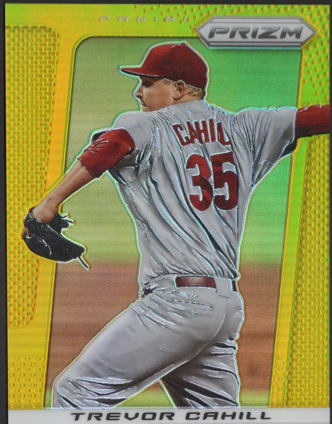 Trevor Cahill [Gold Prizm] #127