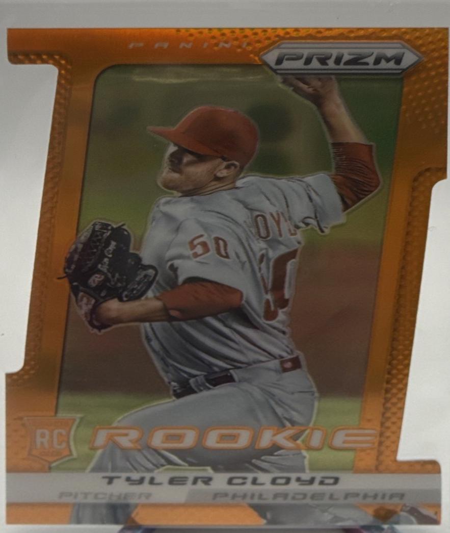 Tyler Cloyd [Orange Die-Cut Prizm] #248