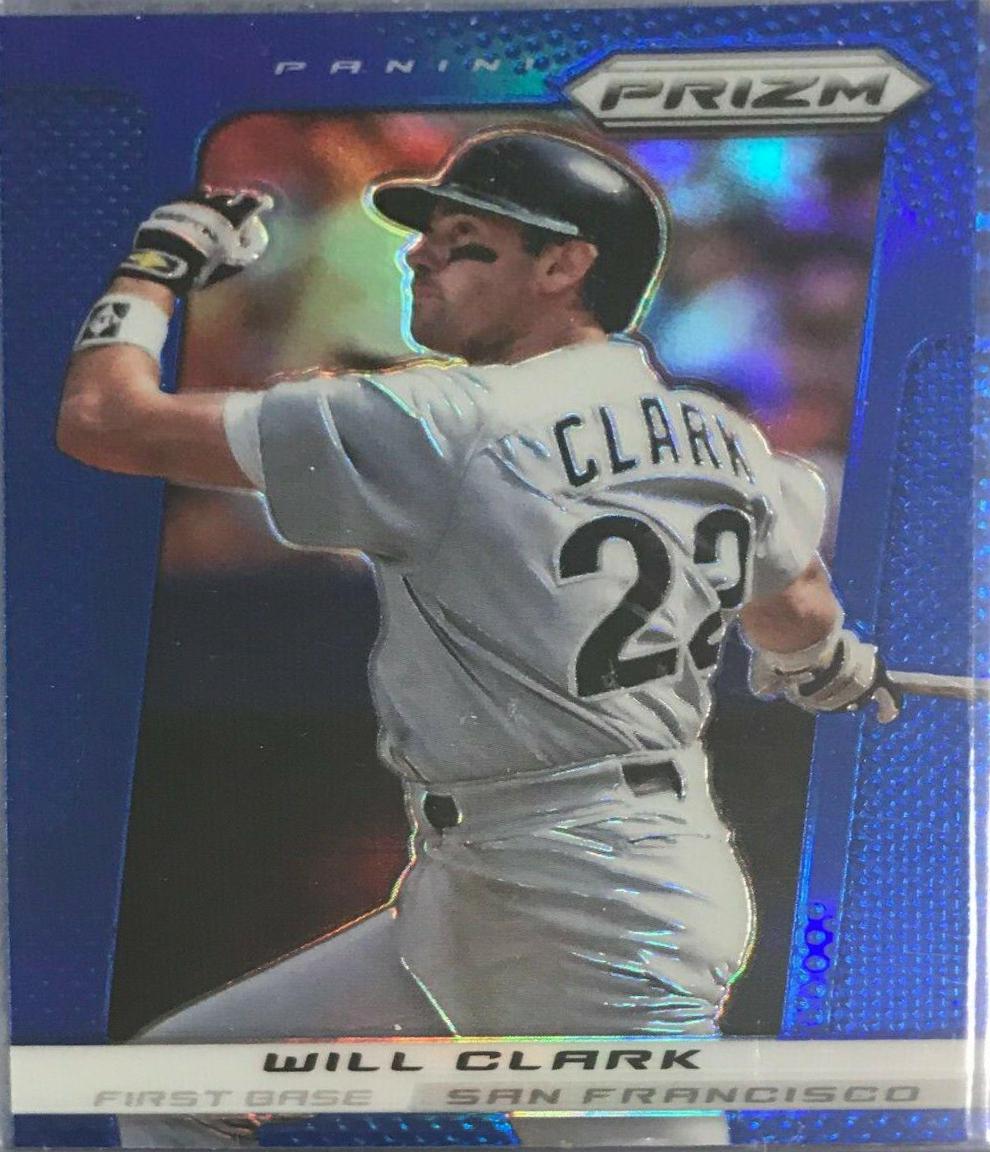 Will Clark [Blue Prizm] #185