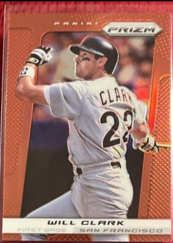 Will Clark [Red Prizm] #185