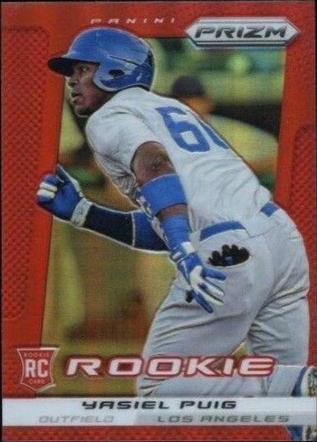 Yasiel Puig [Red Prizm] #260
