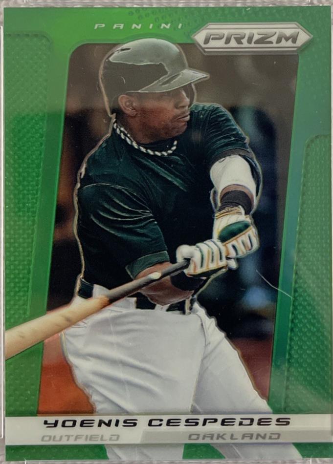 Yoenis Cespedes [Green Prizm] #32
