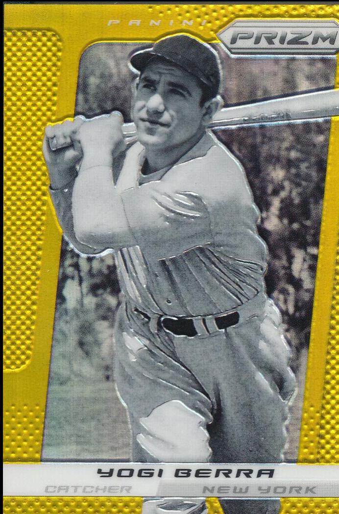 Yogi Berra [Gold Prizm] #180