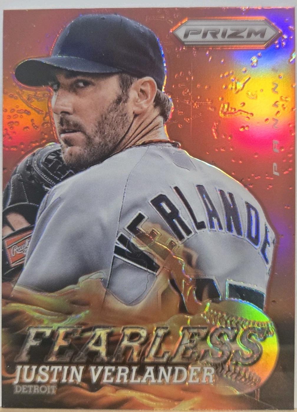 Justin Verlander [Red Prizm] #F6
