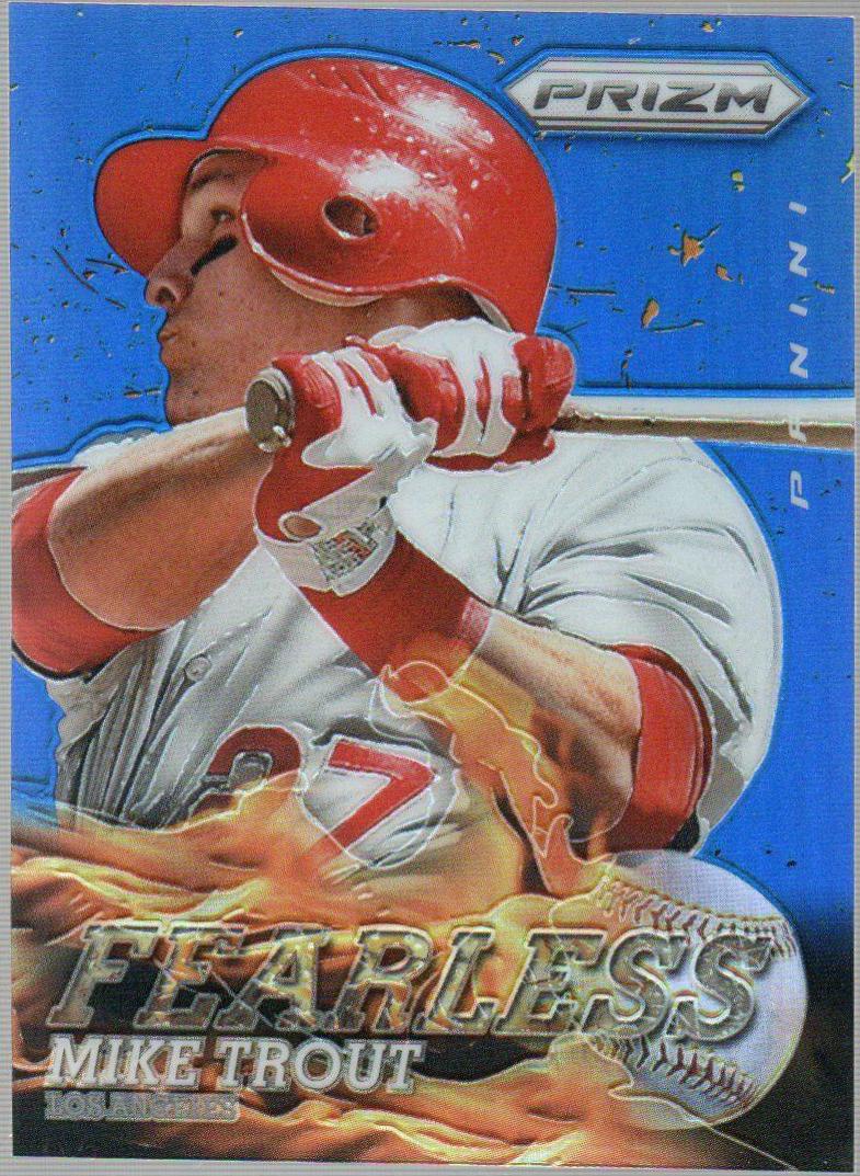 Mike Trout [Blue Prizm] #F4