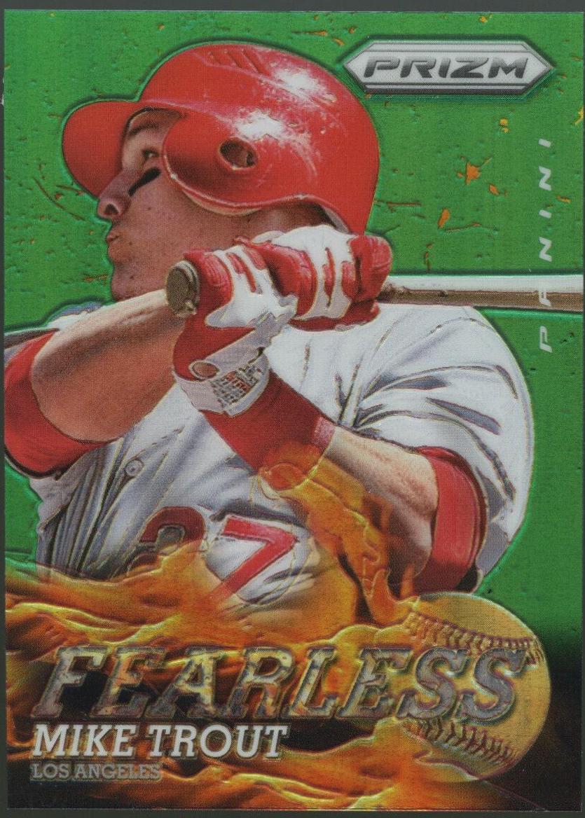 Mike Trout [Green Prizm] #F4