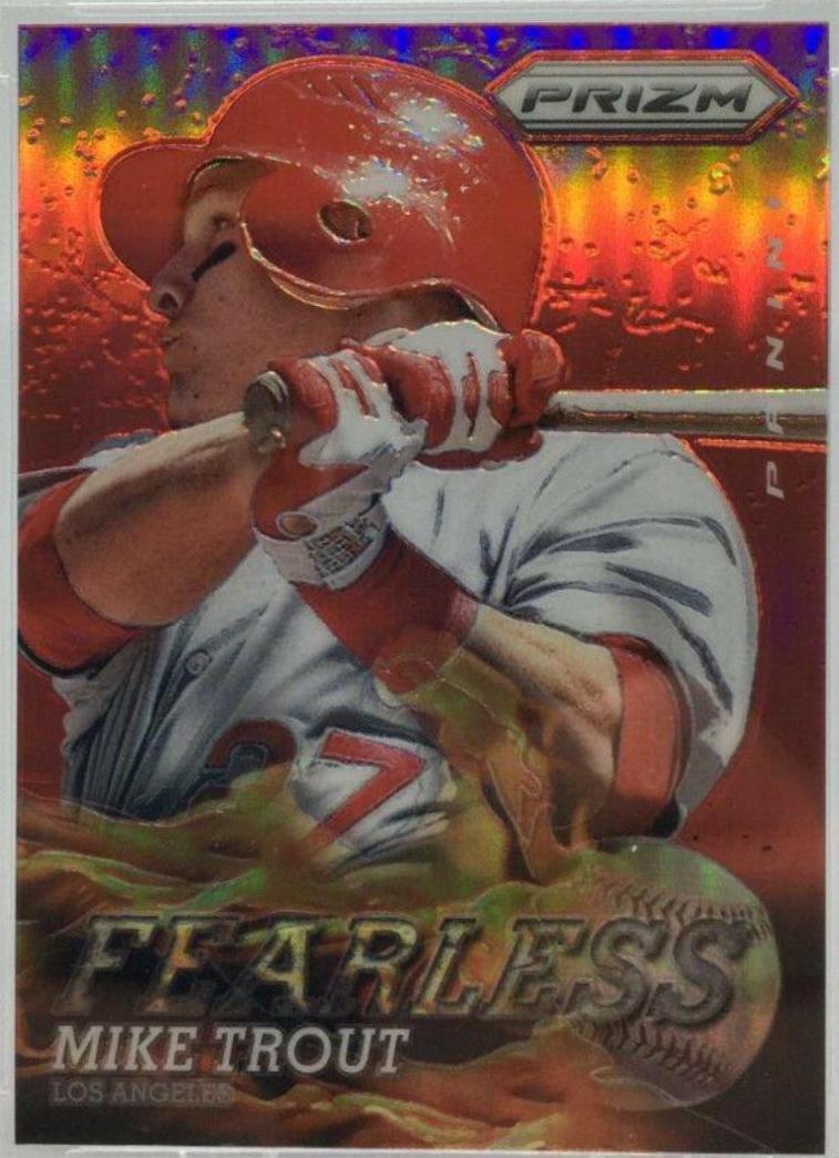 Mike Trout [Red Prizm] #F4